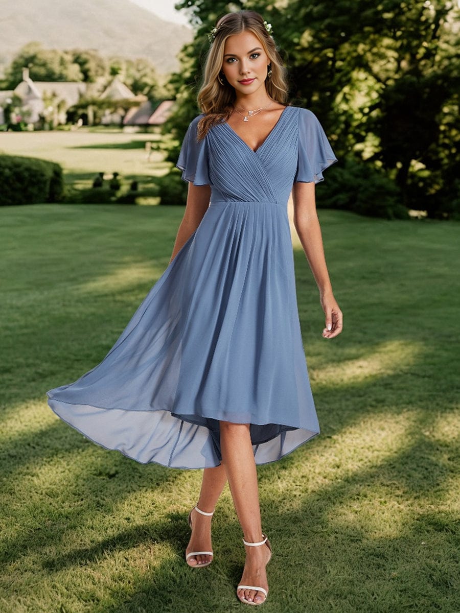 knee length dresses for wedding guests